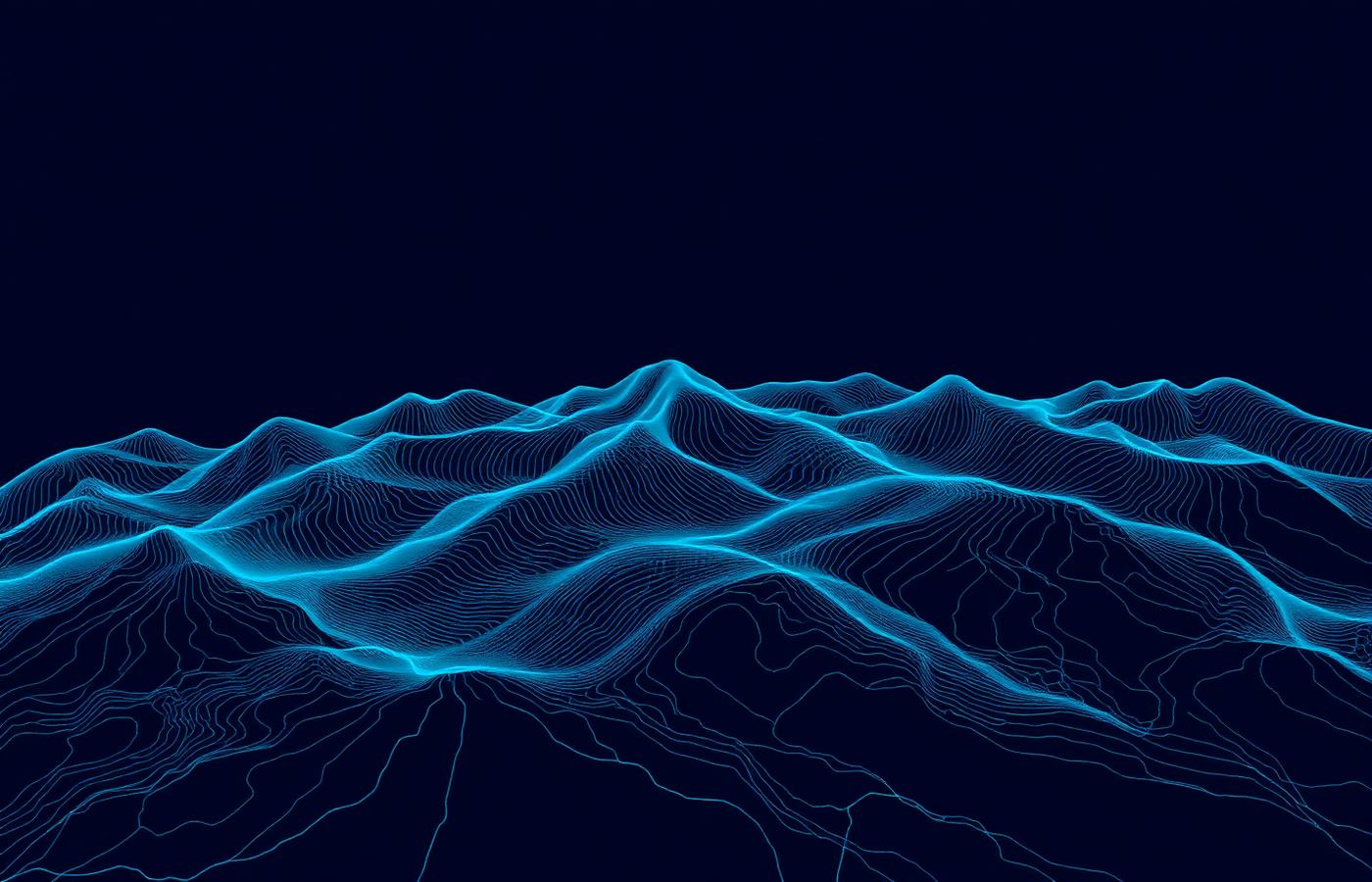 Cryptographic risk terrain visualization